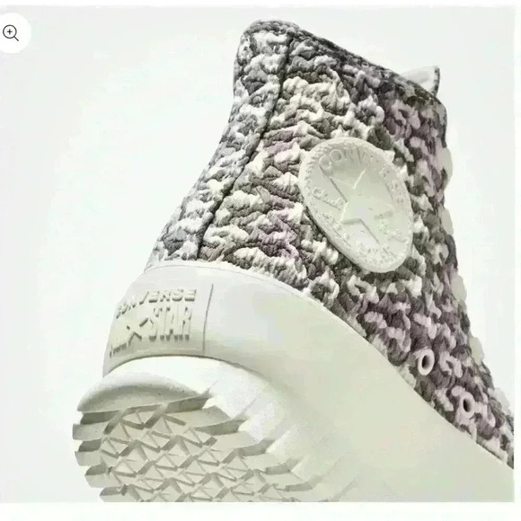 Converse CHUCK TAYLOR All Star Lugged 2.0 Jacquard Shoe High Top Shoe - Picture 4 of 15